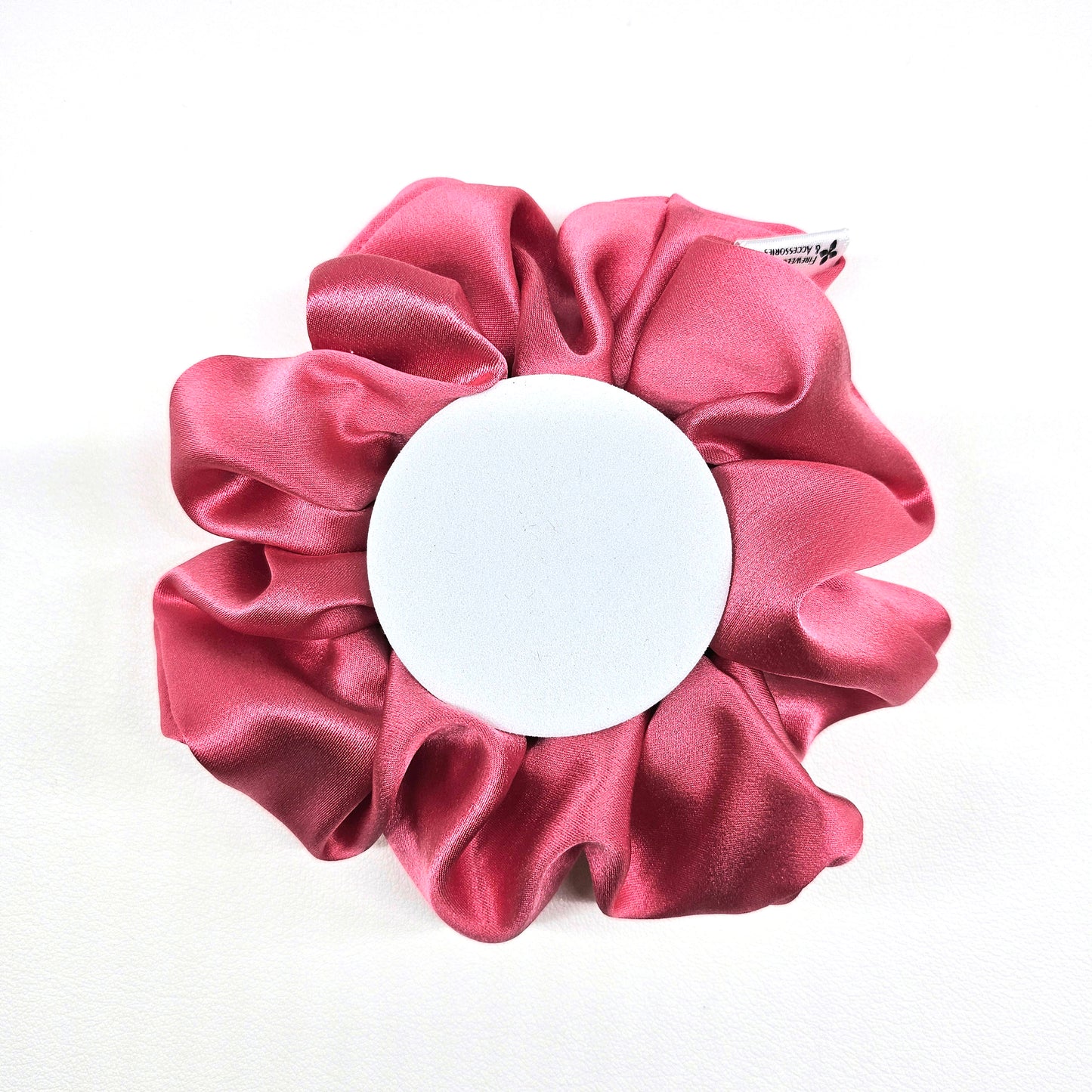 Silk Scrunchies -Cerise