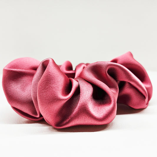 Silk Scrunchies -Fawnrose