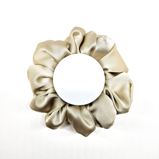 Silk Scrunchies -Warm Sand