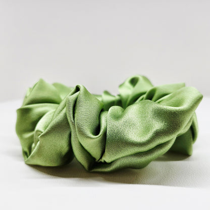 Silk Scrunchies -Fresh Pear