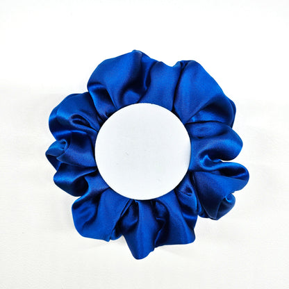 Silk Scrunchies -Sapphire Dusk