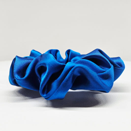 Silk Scrunchies -Sapphire Dusk