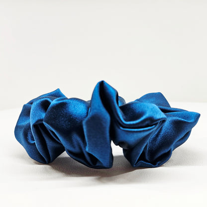 Silk Scrunchies -Midnight River