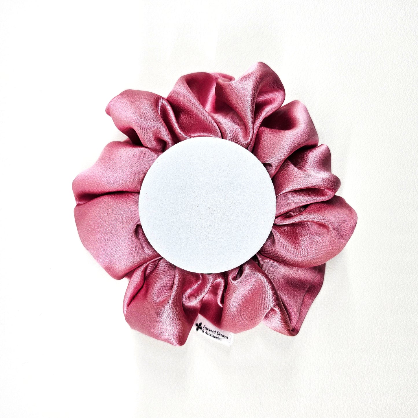 Silk Scrunchies -Peony Glow