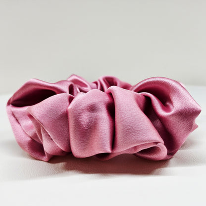 Silk Scrunchies -Peony Glow