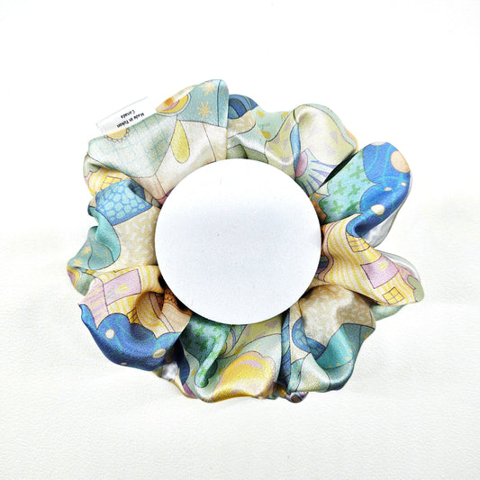 Silk Scrunchies -Dreamy Cabins