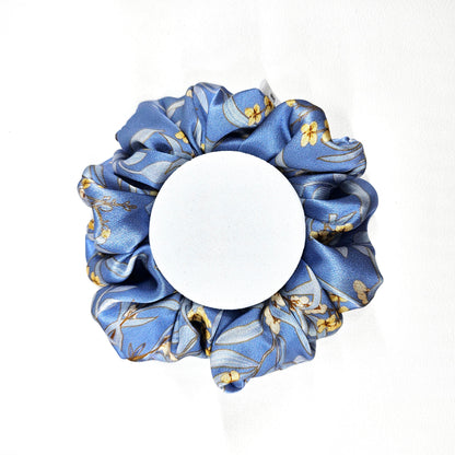 Silk Scrunchies -Forget-me-not