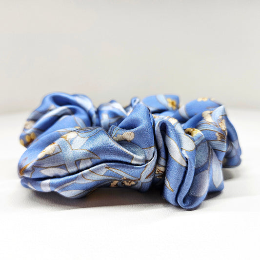 Silk Scrunchies -Forget-me-not